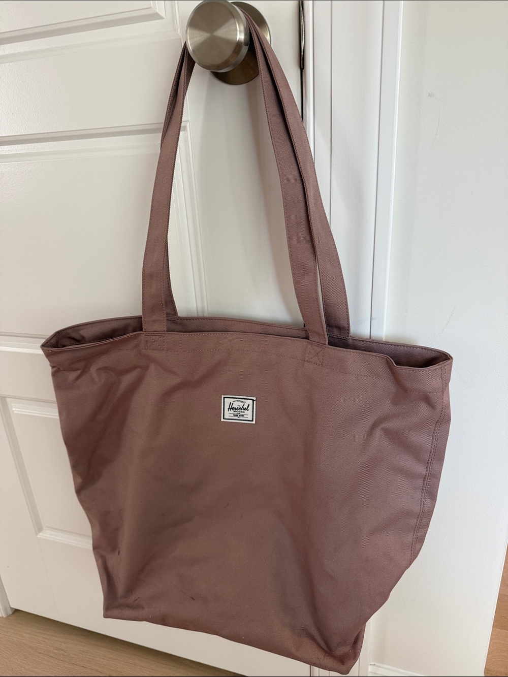 Herschel Supply Company Dusty Mauve Canvas Tote